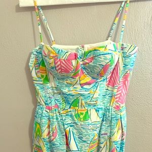 Lilly Pulitzer Sailboat Print dress